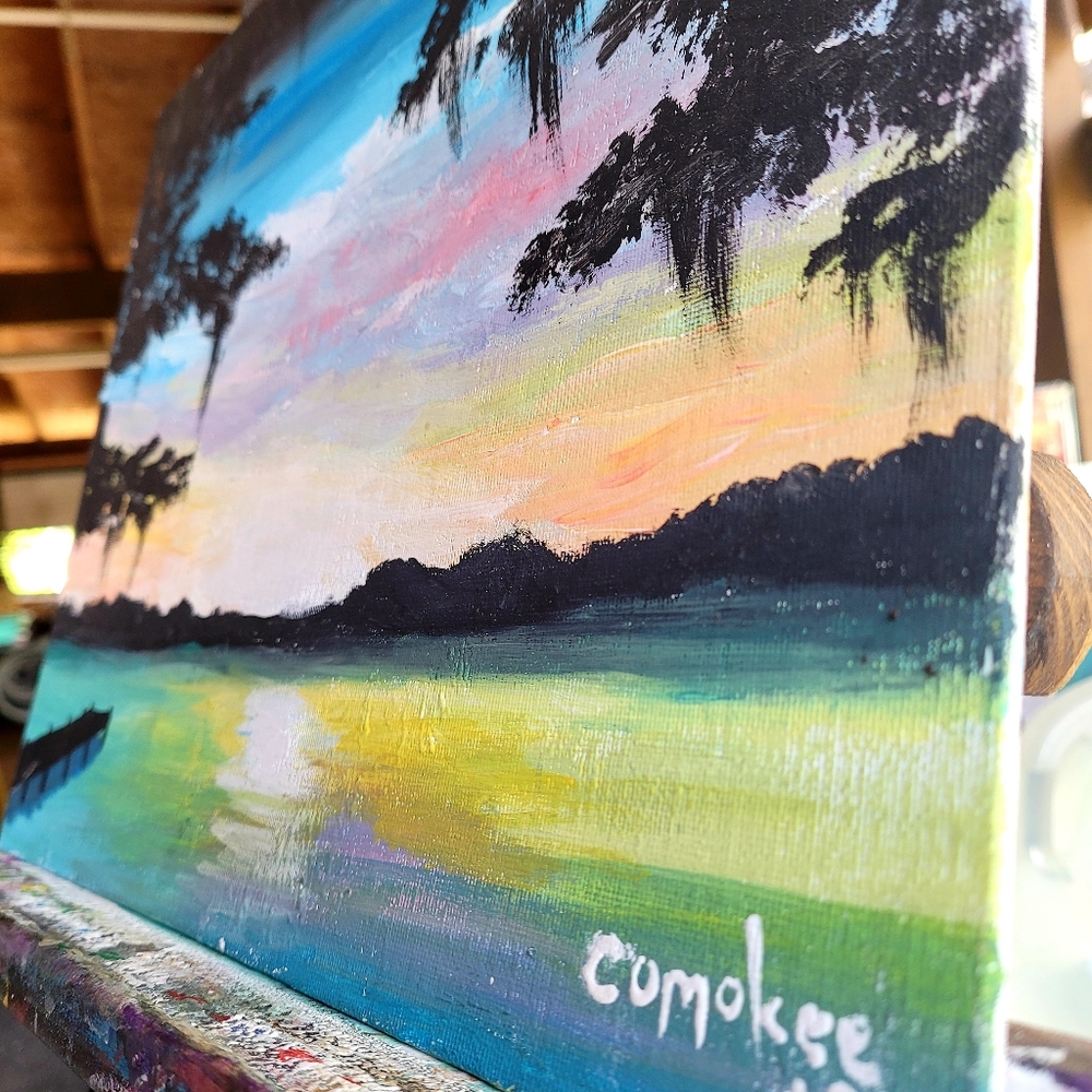 Black Creek Original painting